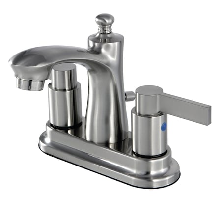 Nuvofusion FB7628NDL 4-Inch Centerset Bathroom Faucet with Retail Pop-Up FB7628NDL